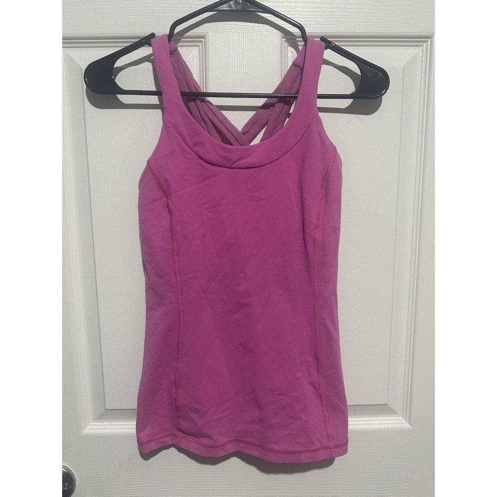 Lululemon‎ Pink Tank Top Strappy 6